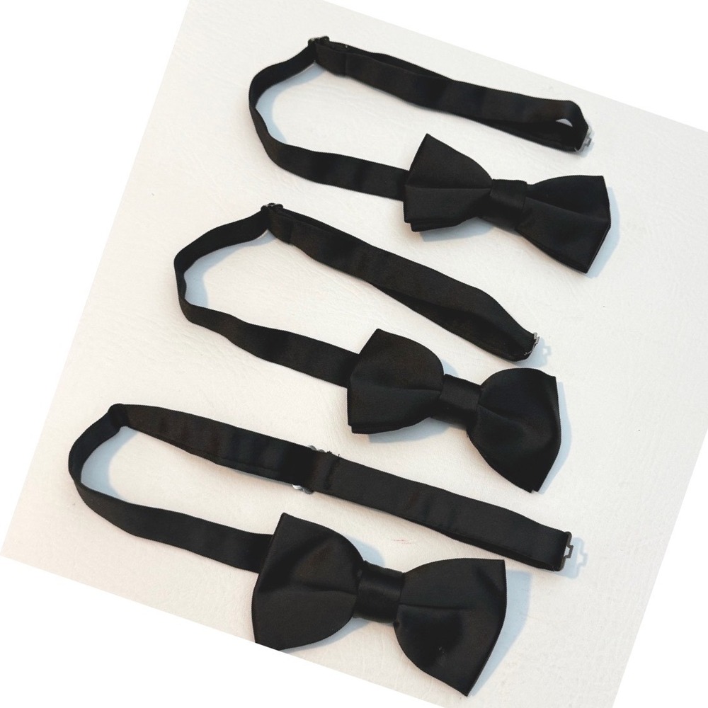 Classic Black Bow‎ Tie